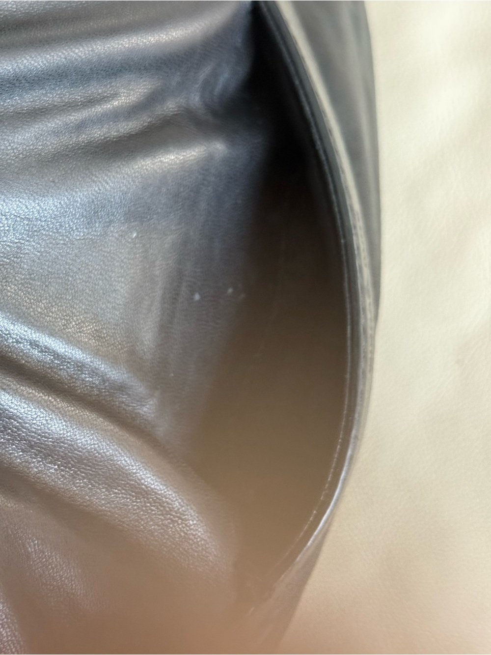 Michael Kors Black Leather Shoulder Bag - Picture 6 of 15